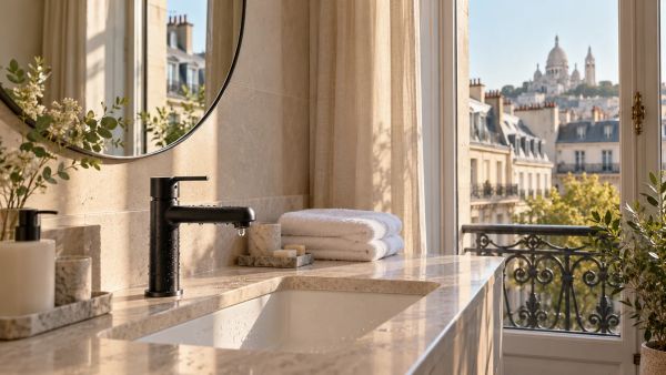 5 raisons d'adopter un mitigeur de lavabo noir en salle de bain