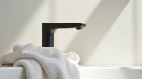 Le mitigeur de lavabo noir, ce détail qui change toute la salle de bain