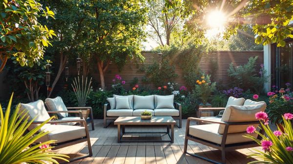 Top idées pour choisir un salon de jardin optimal